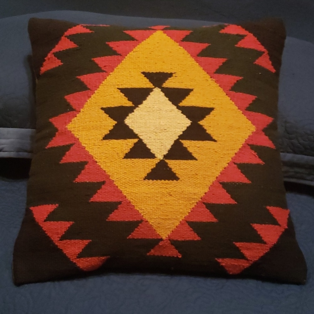 Turkish Kilim Boho Pillows - Like new!